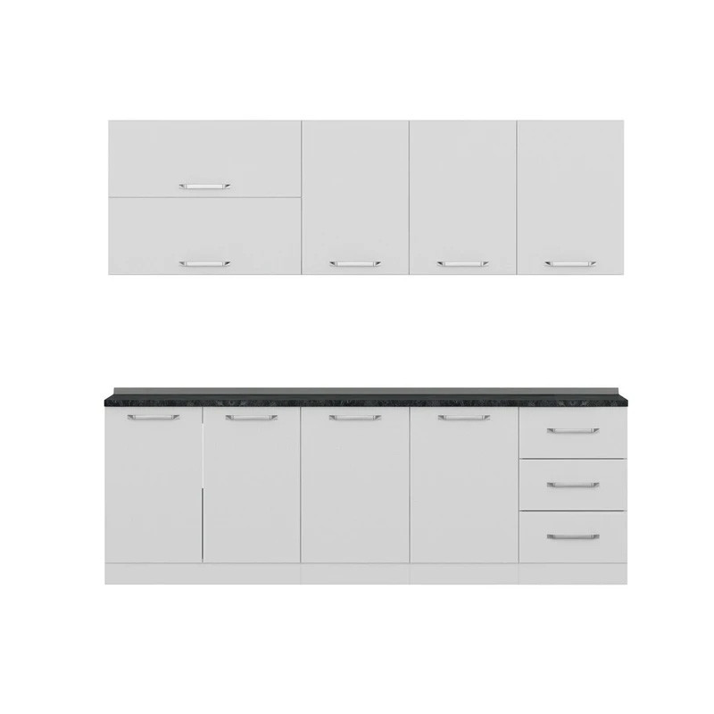 کابینت آشپزخانه کوچیل  مدل 200 cm مجموعه 6 عددی