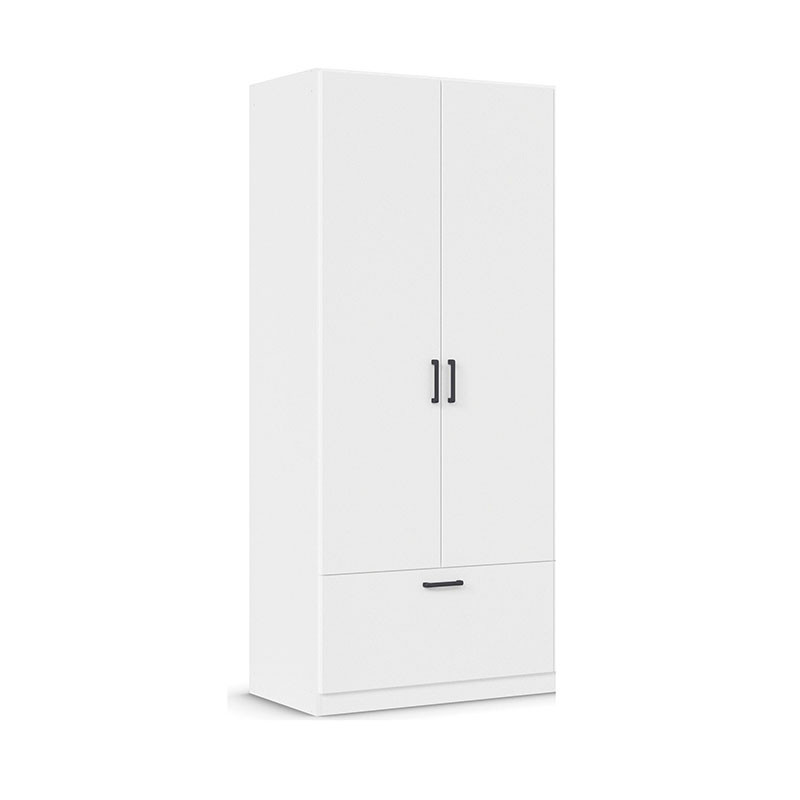 کمد لباس فلفور کابینت مدل MDF-WH-L090cm