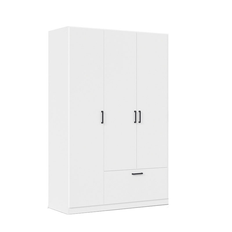 کمد لباس فلفور کابینت مدل MDF-WH-L135cm