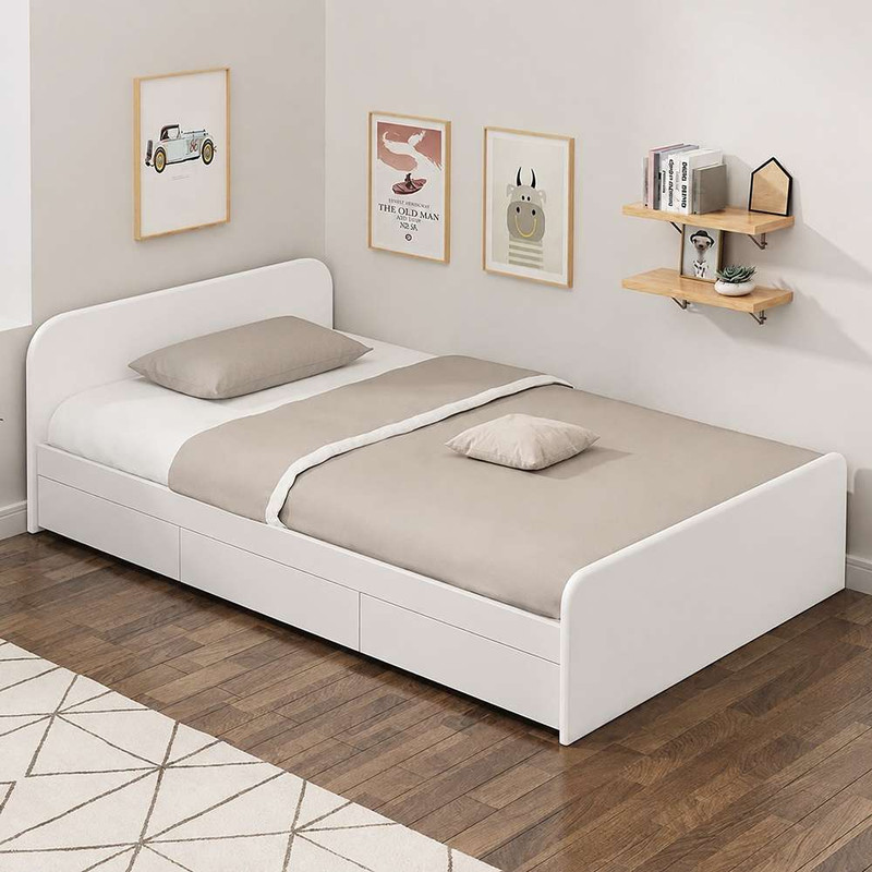 تخت خواب یک نفره مدل b سایز 90×200 سانتی متر
