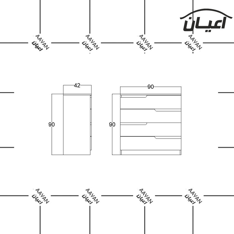 دراور کوچیل مدل KL440