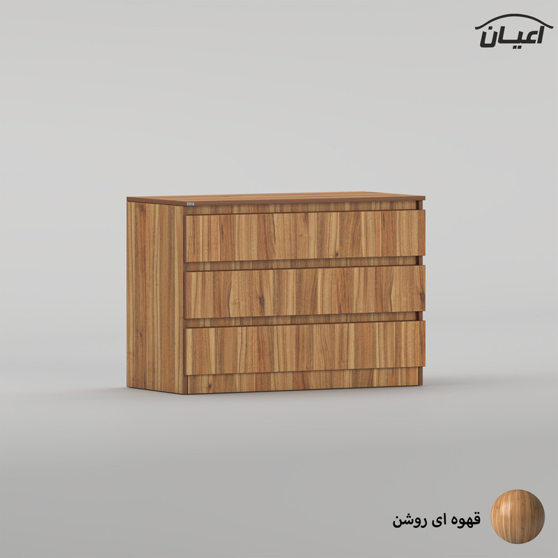 دراور کوچیل مدل KL1011 سه عدد کشو