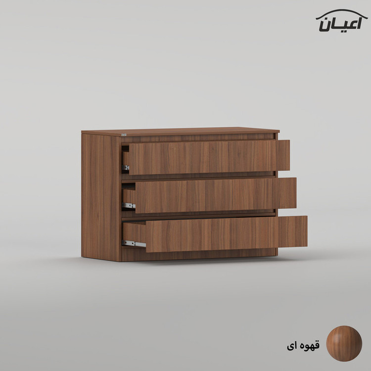 دراور کوچیل مدل KL1011 سه عدد کشو
