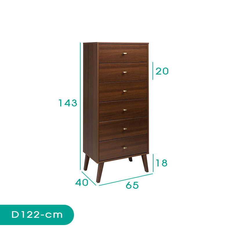 دراور کوچیل مدل D122 - MDF