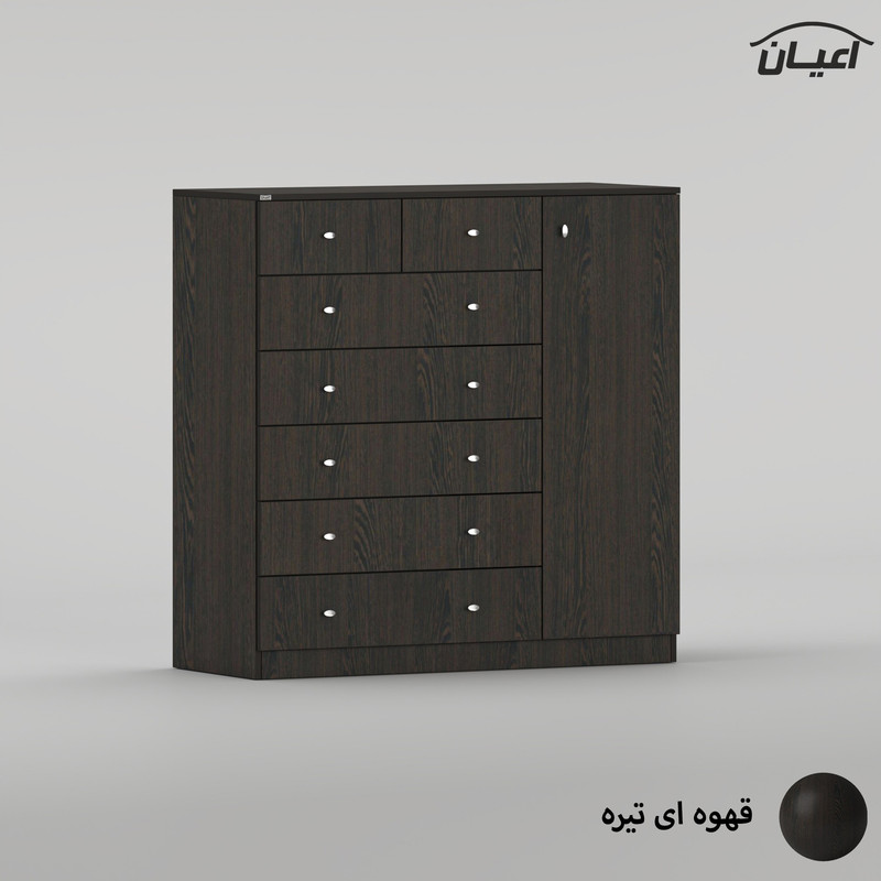 دراور کوچیل مدل KL1012 هفت عدد کشو