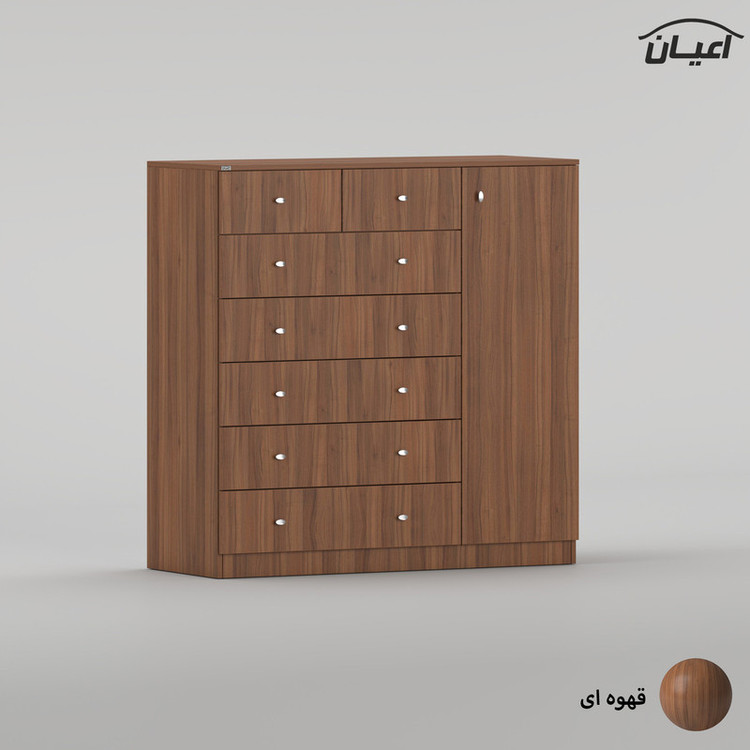دراور کوچیل مدل KL1012 هفت عدد کشو