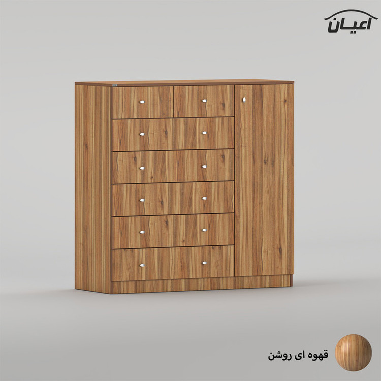 دراور کوچیل مدل KL1012 هفت عدد کشو