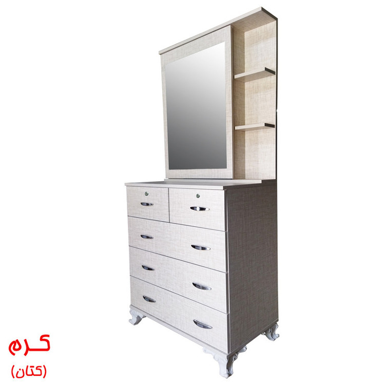 میز آرایش قائم مدل پنج کشو کد CL11