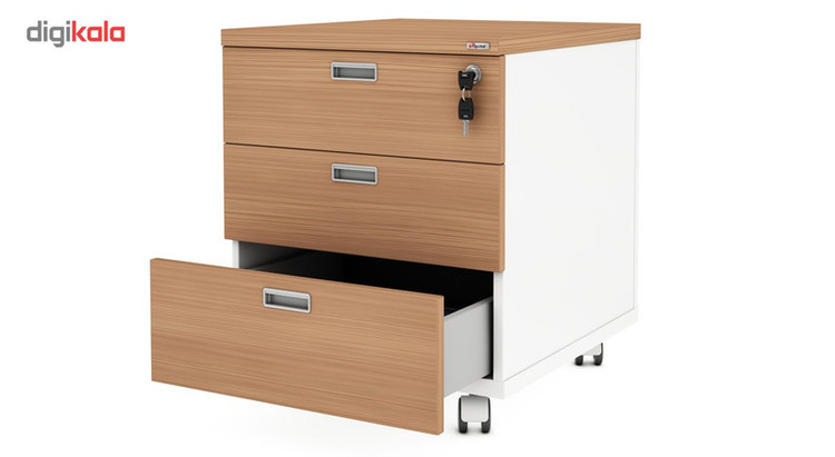 فایل کشویی چرخدار محیط آرا مدل Quick 9085N-0106