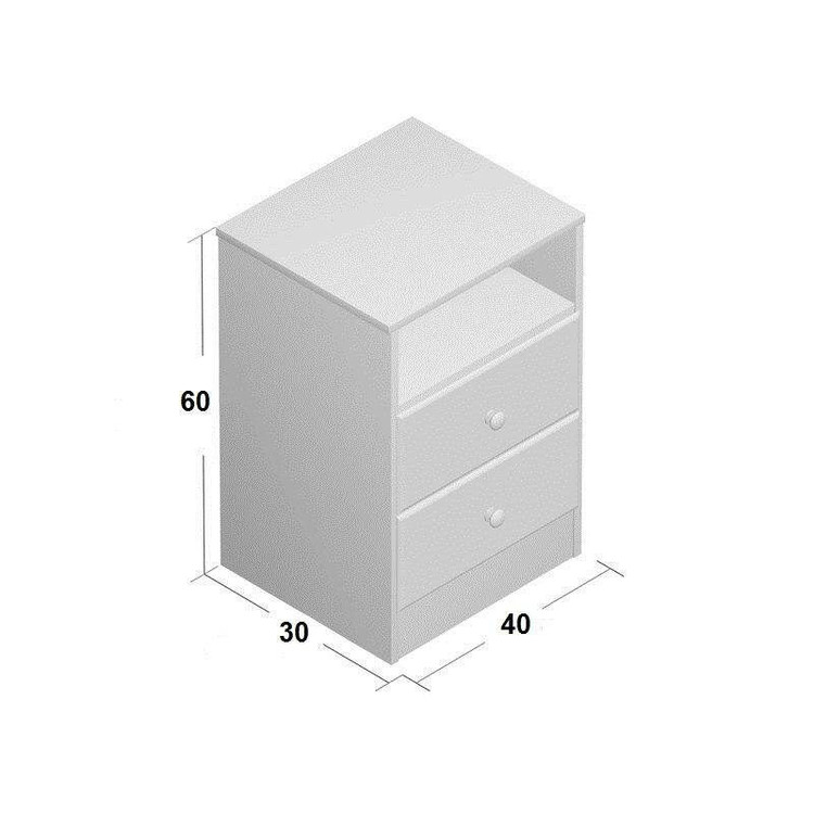 میز پاتختی مدل CM4406