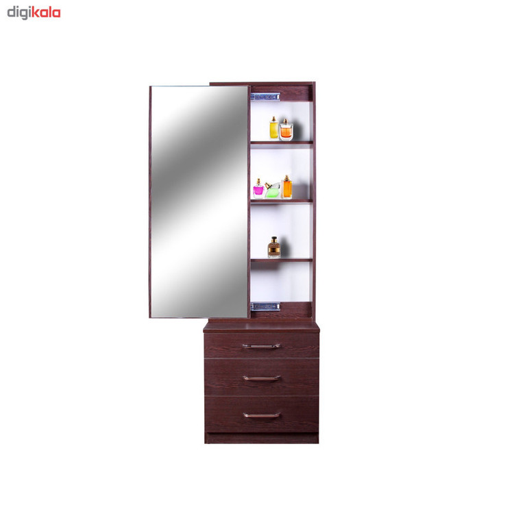 میز دراور آینه ریلی لمکده مدل STAND3