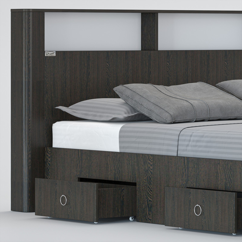 تخت خواب دونفره کوچیل مدل KL822 سایز 160x200 سانتی متر