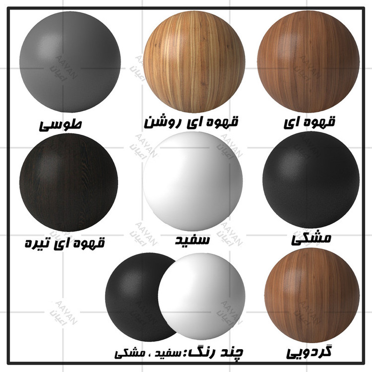 تخت خواب یک نفره کوچیل مدل KL704 سایز 120x200 سانتی متر