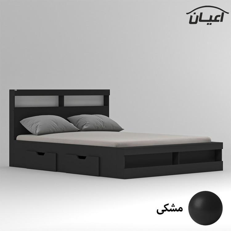 تخت خواب دونفره کوچیل مدل KL703 سایز 160x200 سانتی متر