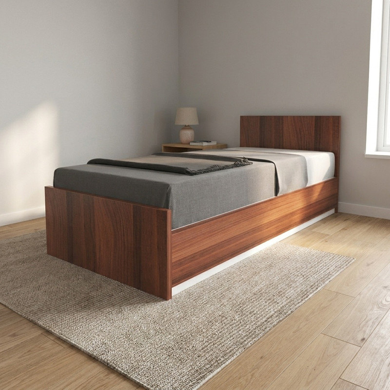 تخت خواب یک نفره کوچیل مدل KL273 سایز 90x200 سانتی متر