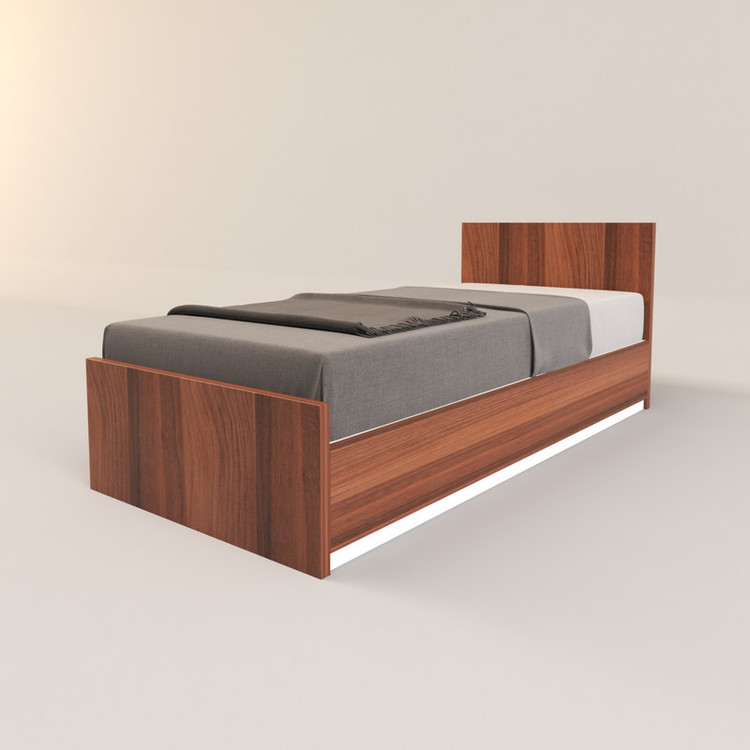 تخت خواب یک نفره کوچیل مدل KL273 سایز 90x200 سانتی متر