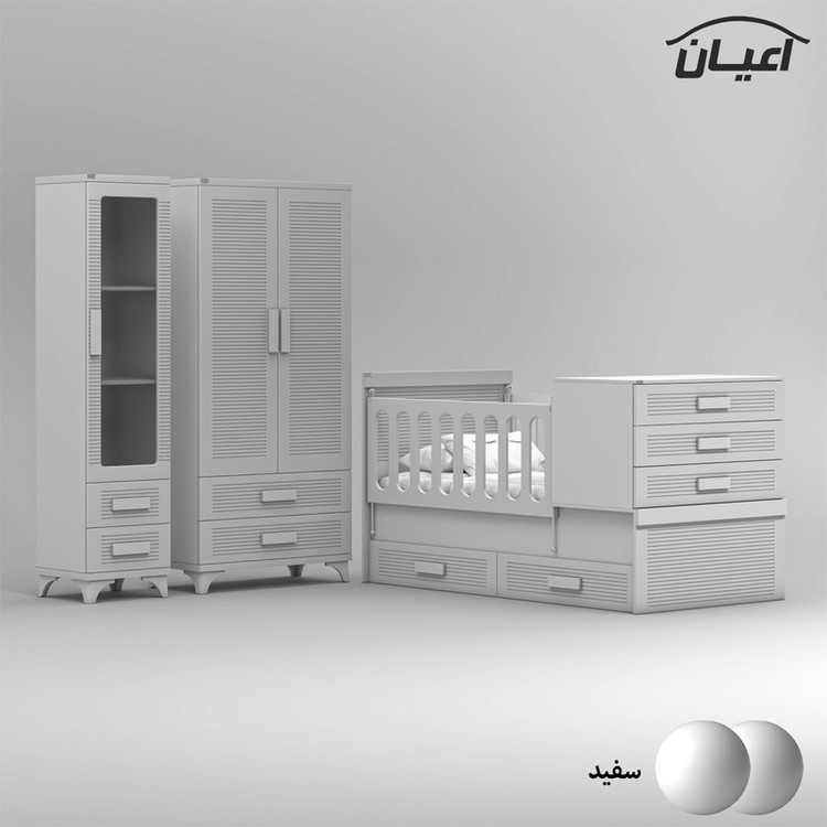 سرویس خواب کودک و نوزاد کوچیل مدل KL903 مجموعه سه عددی
