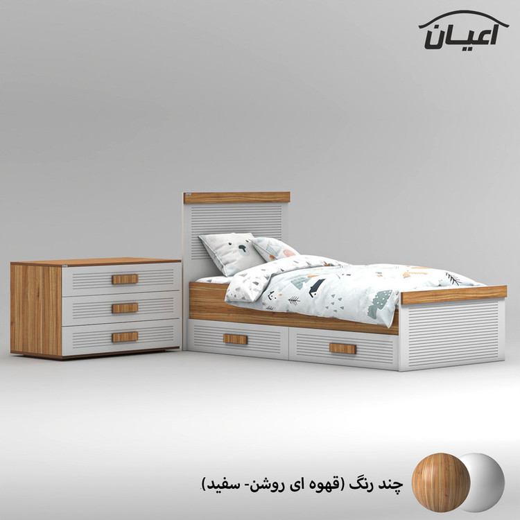 سرویس خواب کودک و نوزاد کوچیل مدل KL903 مجموعه سه عددی