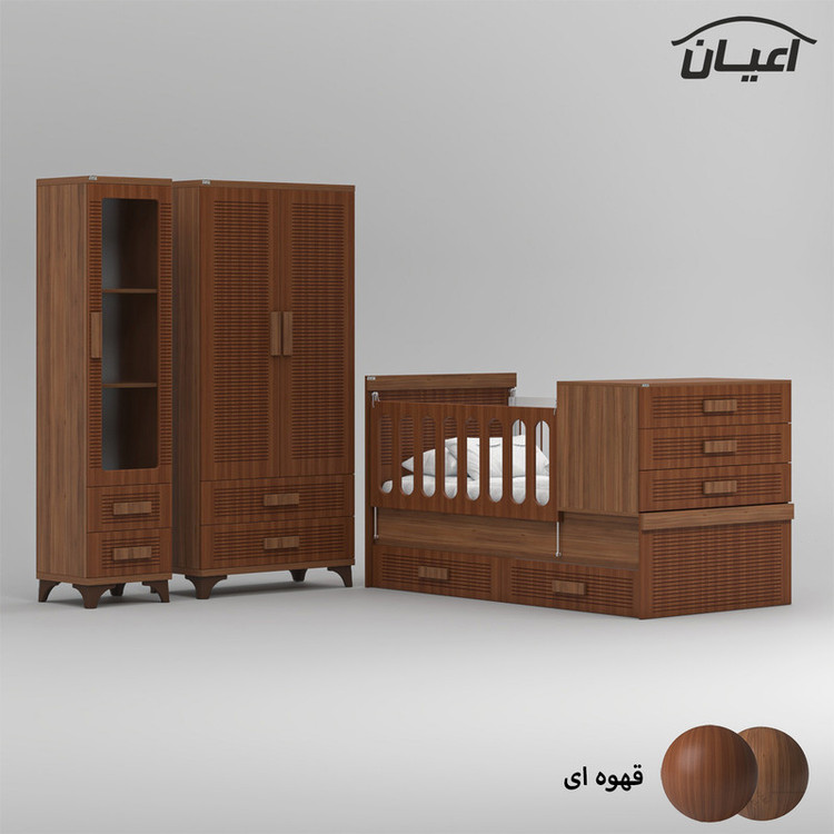 سرویس خواب کودک و نوزاد کوچیل مدل KL903 مجموعه سه عددی