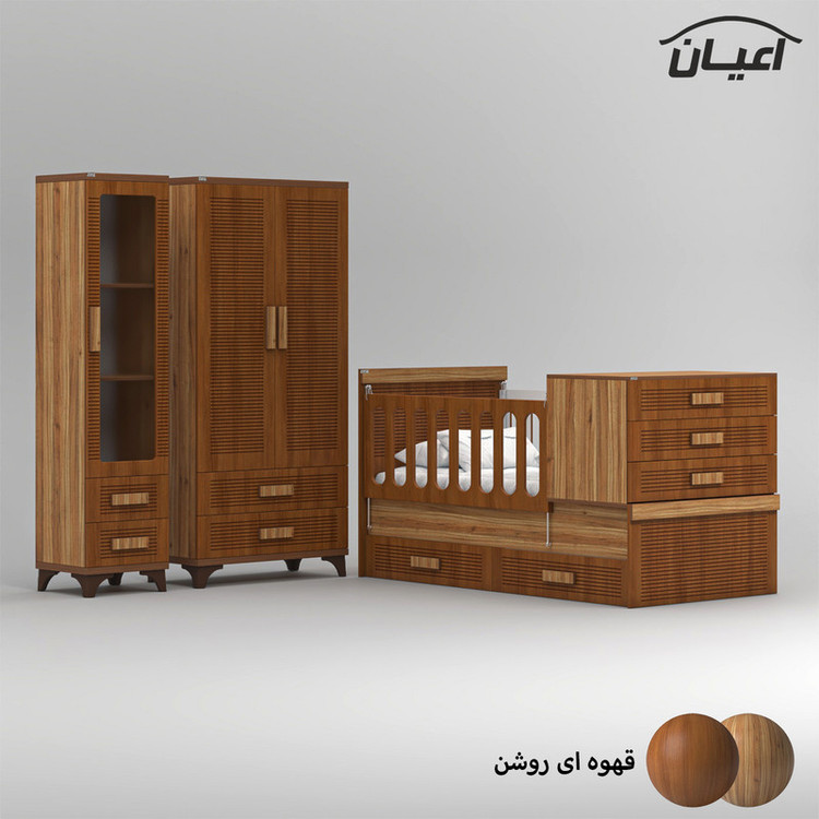 سرویس خواب کودک و نوزاد کوچیل مدل KL903 مجموعه سه عددی