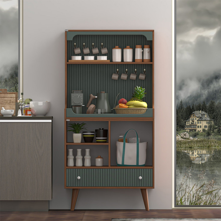 کنسول کوچیل مدل کافه بار کد KL877 طول 80 سانتی متر