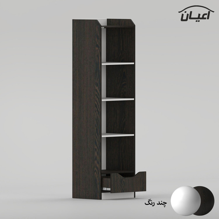 سرویس تخت خواب ملامینه یک نفره کوچیل مدل KL997 سایز 90x200 سانتی متر مجموعه شش عددی