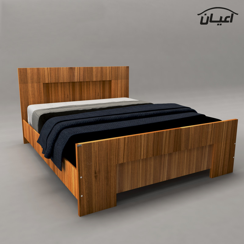 تخت خواب دونفره کوچیل مدل KL364 سایز 160x200 سانتی متر