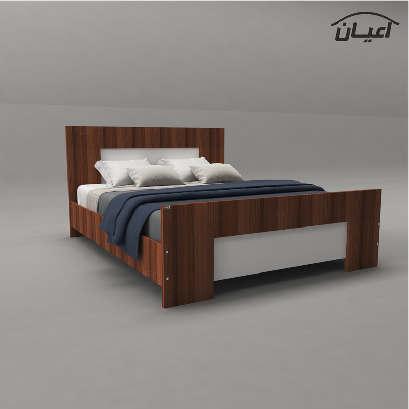 تخت خواب دونفره کوچیل مدل KL364 سایز 160x200 سانتی متر