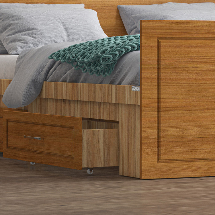 تخت خواب دونفره کوچیل مدل KL402 سایز 160x200 سانتی متر