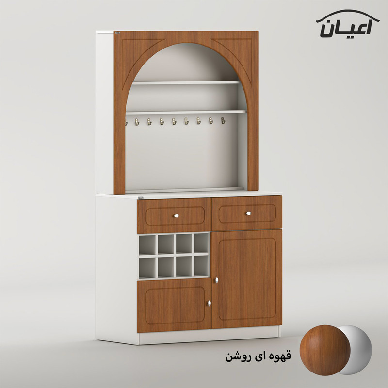 کنسول کوچیل مدل کافه بار کد KL949 طول 100 سانتی متر