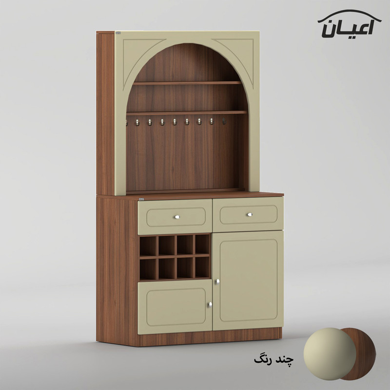 کنسول کوچیل مدل کافه بار کد KL949 طول 100 سانتی متر