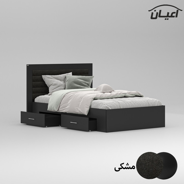 تخت خواب یک نفره کوچیل مدل KL831 سایز 120x200 سانتی متر