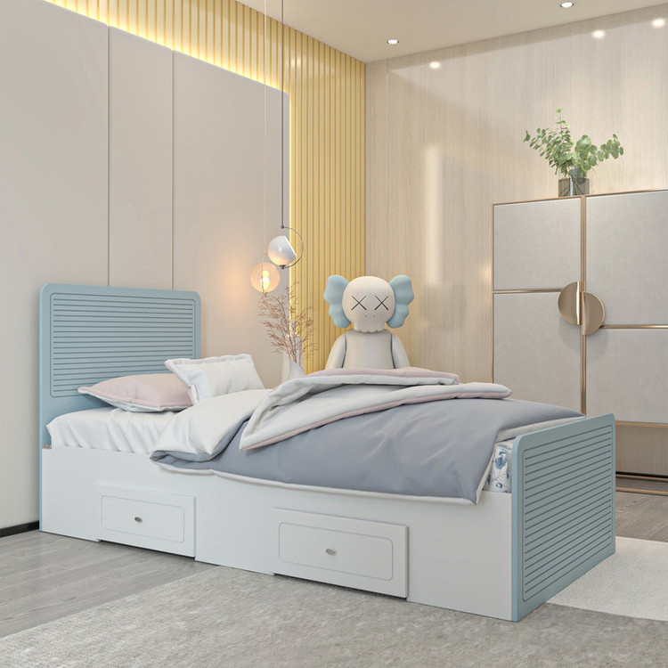 تخت خواب یک نفره کوچیل مدل KL810 سایز 90x200 سانتی متر