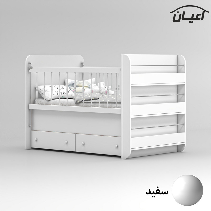 تختخواب کودک کوچیل مدل KL845 سایز 130 × 70