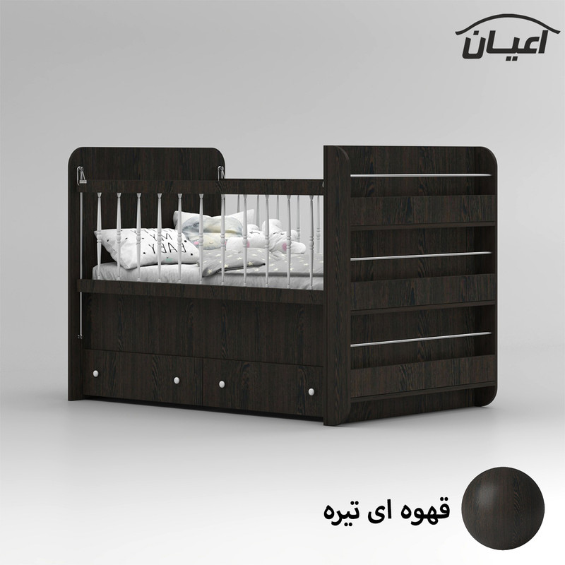 تختخواب کودک کوچیل مدل KL845 سایز 130 × 70