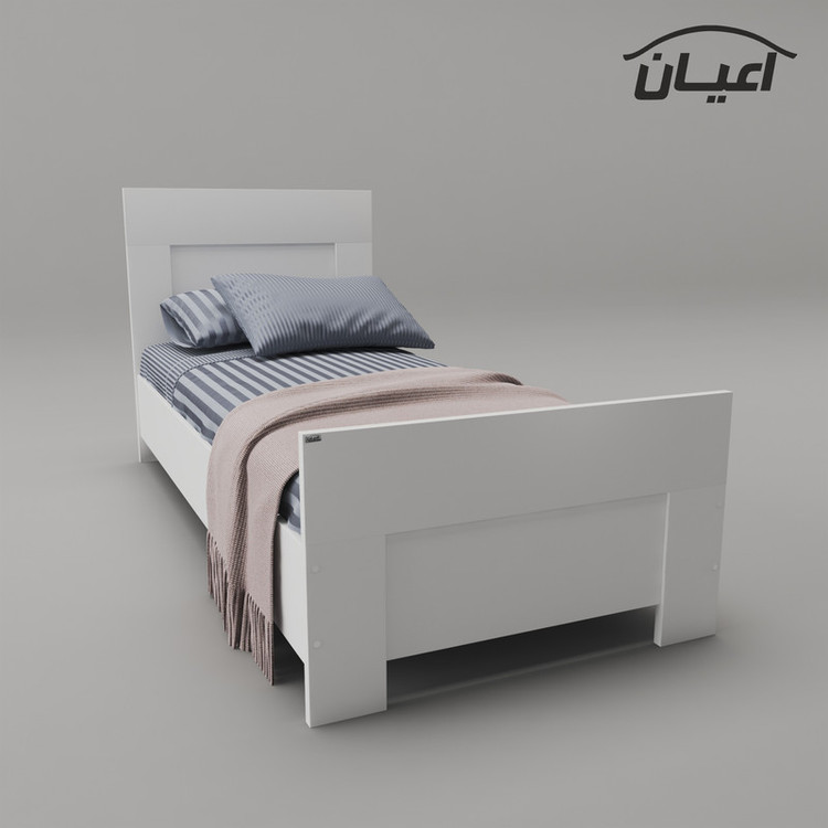 تخت خواب یکنفره کوچیل مدل KL363 سایز 90x200 سانتی متر