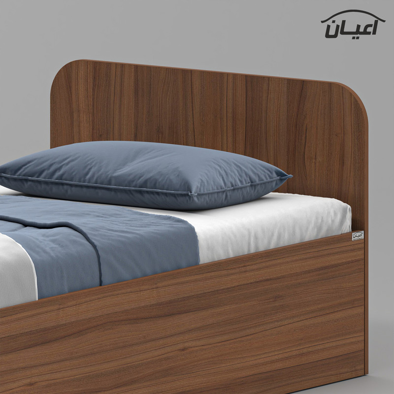 تخت خواب ملامینه یک نفره کوچیل مدل KL931 سایز 90x200 سانتی متر