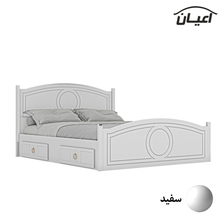 تخت خواب دو نفره کوچیل کد KL673 سایز 200x160 سانتی متر