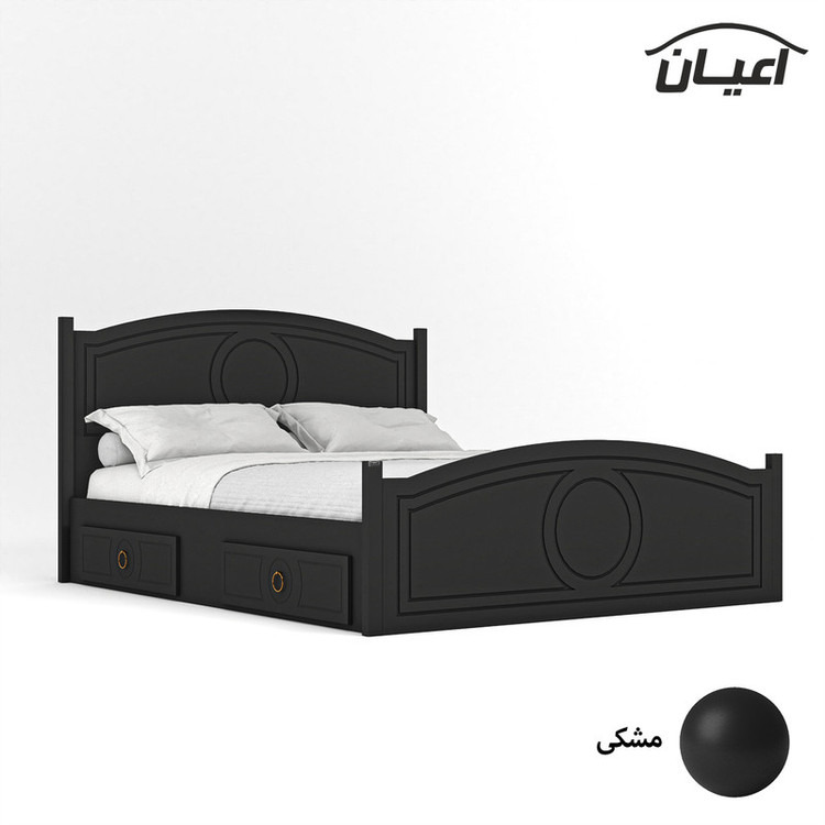 تخت خواب دو نفره کوچیل کد KL673 سایز 200x160 سانتی متر