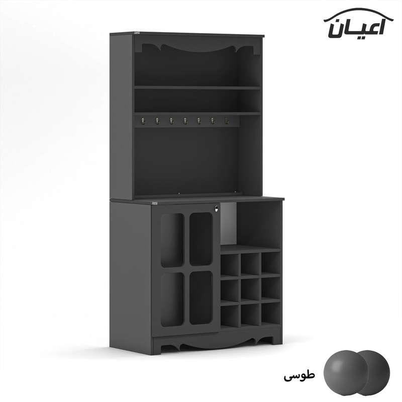 کنسول کوچیل مدل کافه بار کد KL882 طول 90 سانتی متر