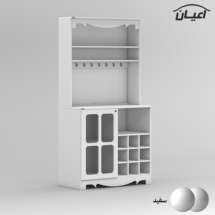 کنسول کوچیل مدل کافه بار کد KL882 طول 90 سانتی متر