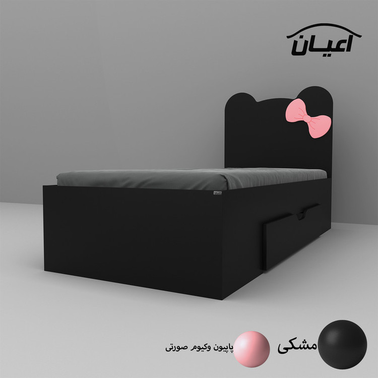 تخت خواب کوچیل مدل KL608 سایز 80x180 سانتی متر