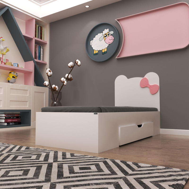 تخت خواب کوچیل مدل KL608 سایز 80x180 سانتی متر