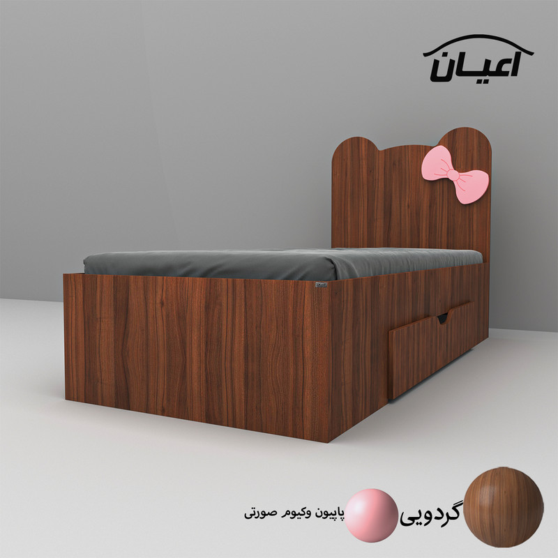 تخت خواب کوچیل مدل KL608 سایز 80x180 سانتی متر