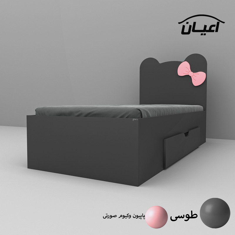 تخت خواب کوچیل مدل KL608 سایز 80x180 سانتی متر