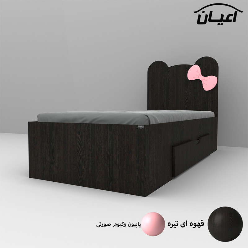 تخت خواب کوچیل مدل KL608 سایز 80x180 سانتی متر