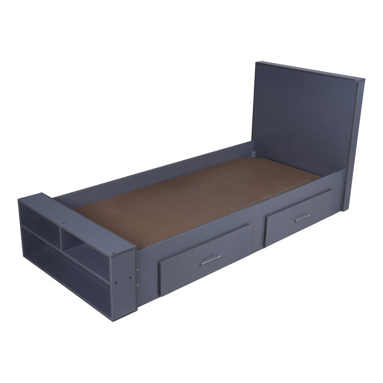 تخت خواب یکنفره کوچیل مدل KL295 سایز 90x200 سانتی متر