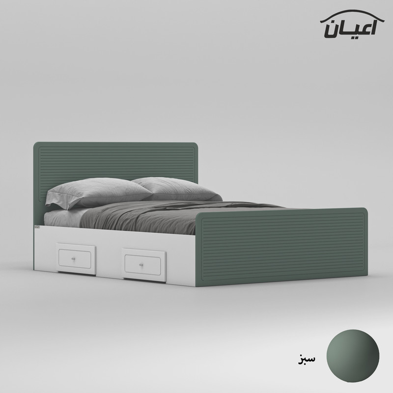 تخت خواب دو نفره کوچیل مدل KL812 سایز 160x200 سانتی متر