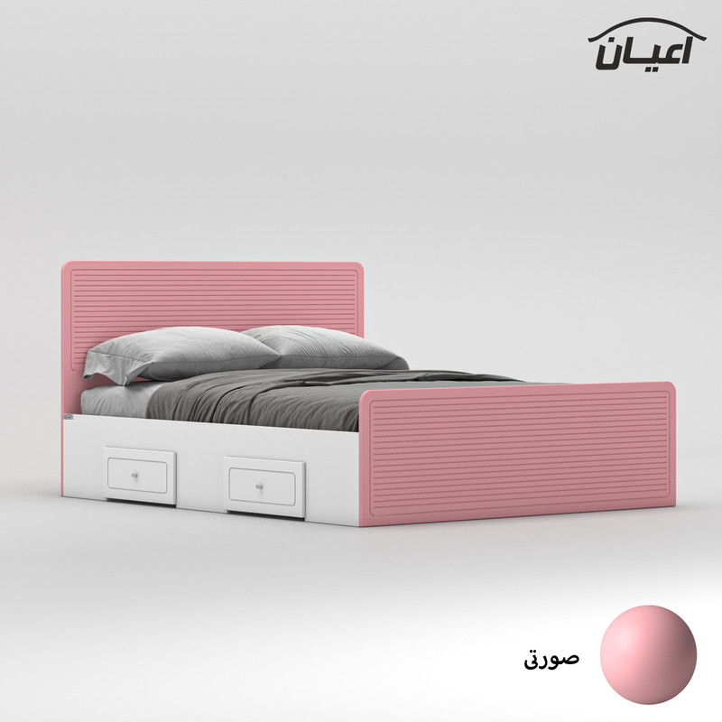 تخت خواب دو نفره کوچیل مدل KL812 سایز 160x200 سانتی متر