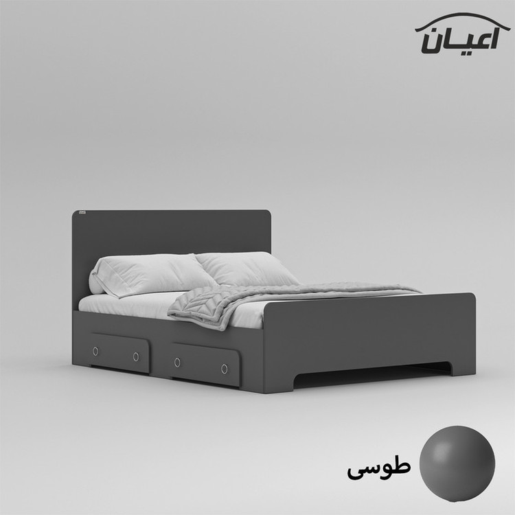 تخت خواب دونفره کوچیل مدل KL792 سایز 160x200 سانتی متر